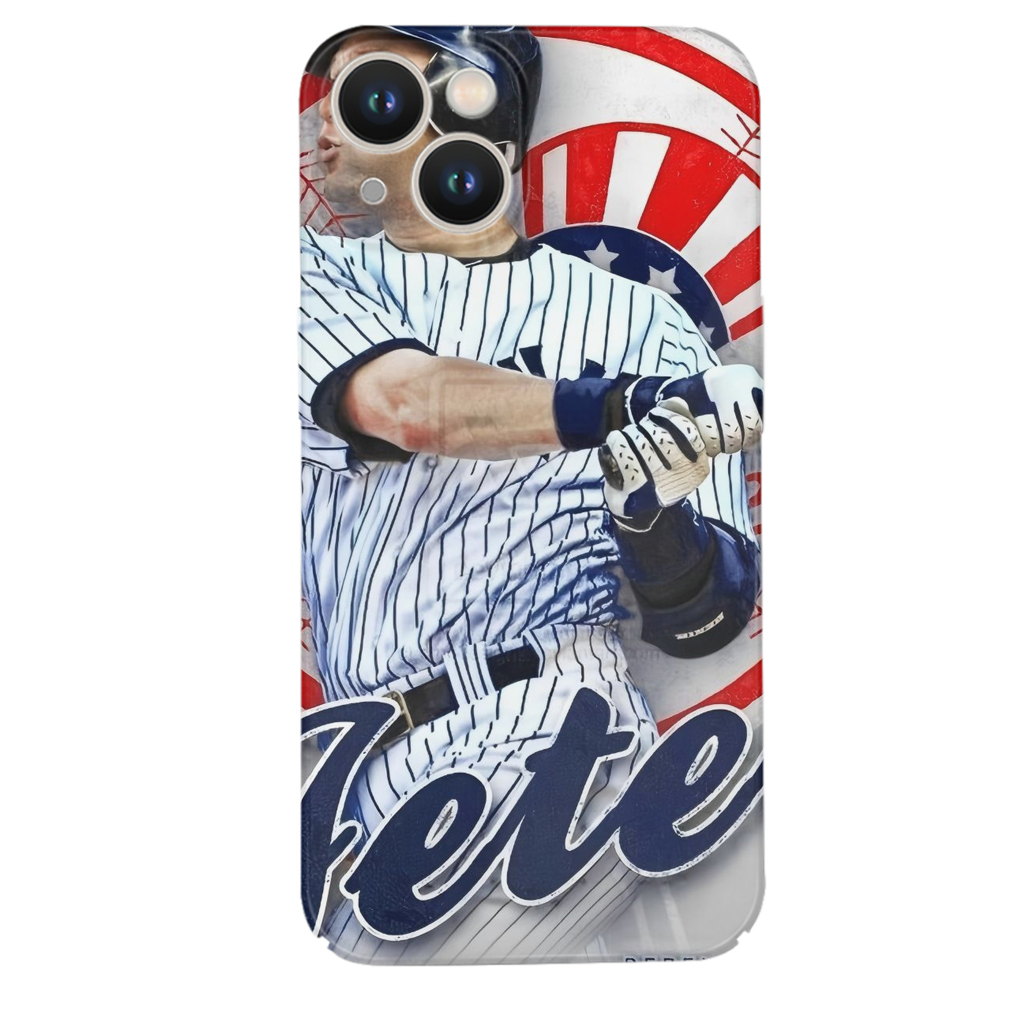 Derek Jeter 62 IPhone 14 Series Full-Cover Hard Case – Shockproof With Raised Camera Protection – Precise Cutouts, Wireless Charging Compatible – Durable, Anti-Yellowing, Easy To Clean